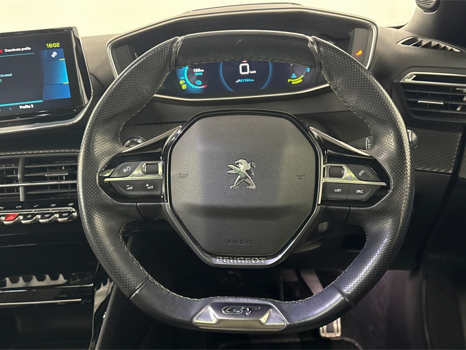 2020 Peugeot 2008 GT 136BHP**PANORAMIC SUNROOF**KEYLESS START**DIGITAL DASH**MULTIFUNCTIONAL STEERING WHEEL**AMBIENT LIGHTING**REVERSE CAMERA**HALF LEATHER INTERIOR**DRIVE MODES**BLUETOOTH** €15,995