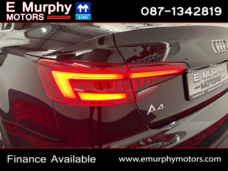 2018 Audi A4 1.4 TFSI S/LINE LOW MILEAGE €75 PER WEEK €22,950