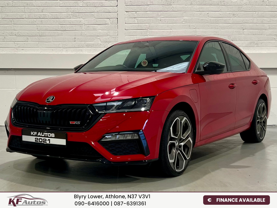 2021 Skoda Octavia VRS 1.4TSI PHEV 245bhp 5dr DSG Auto - 212 Reg €30,995