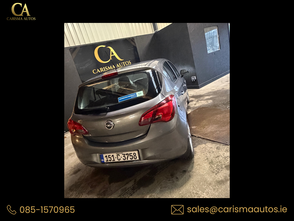 2015 Opel Corsa EXCITE 1.4 90PS MTA 5DR AUTO €8,250