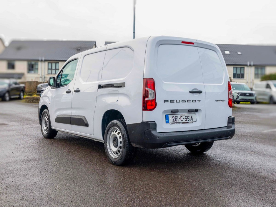 2026 Peugeot Partner 2026 Pre Reg offer PARTNER PROF PLUS 1.5 HDI 100 €23,450