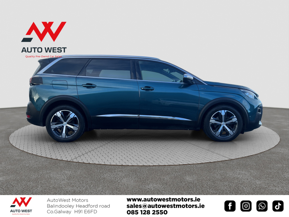 2018 Peugeot 5008 2018 Peugeot 5008 2.0 Blue HDI GT LINE Automatic 7 Seater *PAN ROOF* €26,950