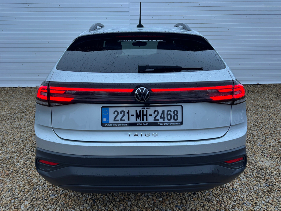2022 Volkswagen Taigo LIFE 1.0 TSI 95BHP MANUAL 5SPEED 5DR €19,950