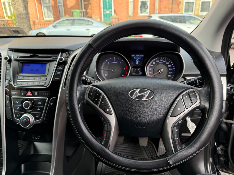 2012 Hyundai i30 1.4d Elite Plus, New Nct 02/2027, Bluetooth, Cruise Control, 5 Door, Alloys, A/C, Service & Warranty Included, SIMI Dealer, €5,750