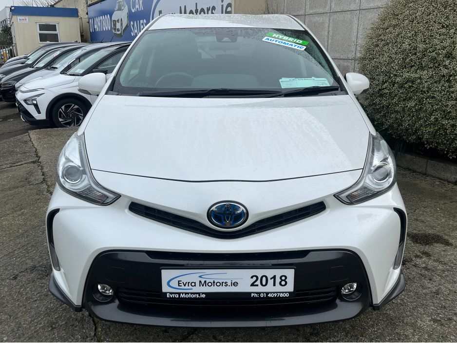 2018 Toyota Prius Alpha 7 SEATER AUTOMATIC HYBRID 1.8 PETROL //KEYLESS ENTRY//REVERSE CAMERA//ADAPTIVE CRUISE CONTROL// €19,950