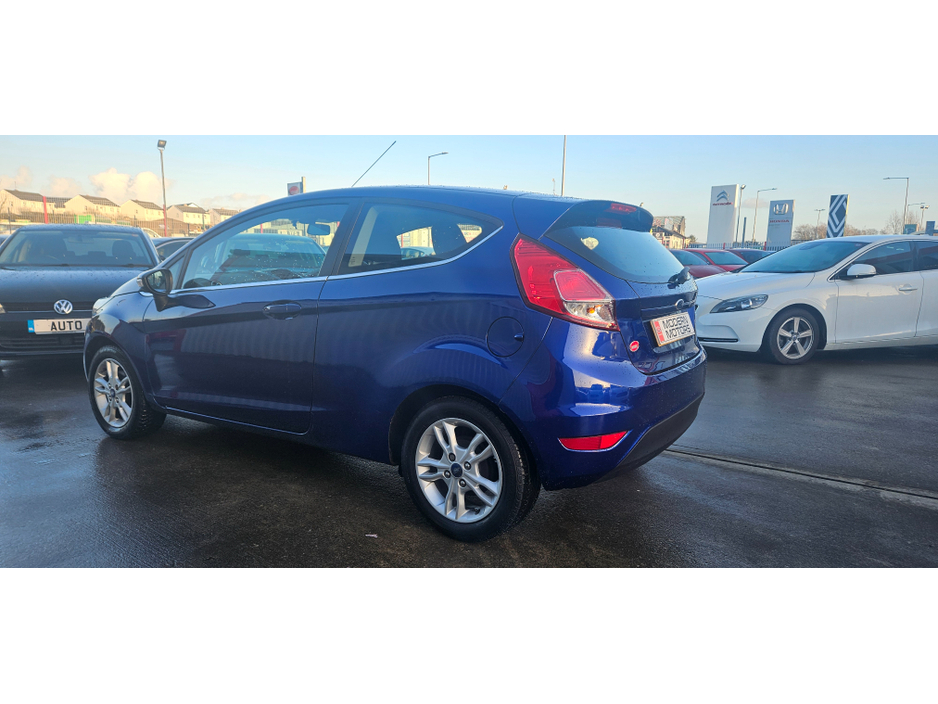 2014 Ford Fiesta ZETEC 1.2 petrol 3dr low miles €5,995