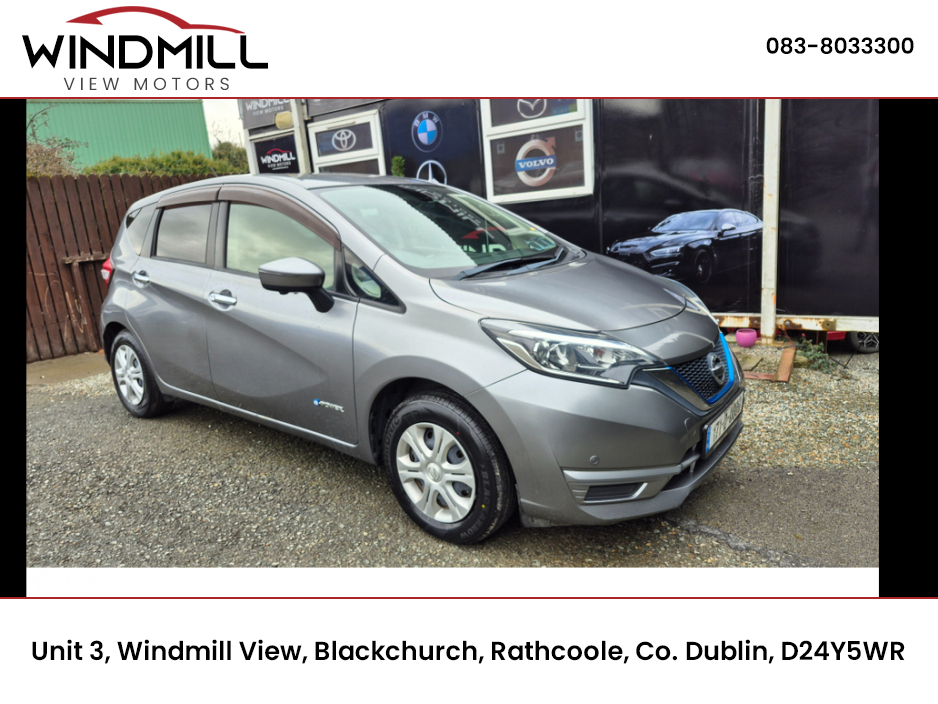 2017 Nissan Note Note 1.2 Petrol Hybrid Auto 2017 €10,750
