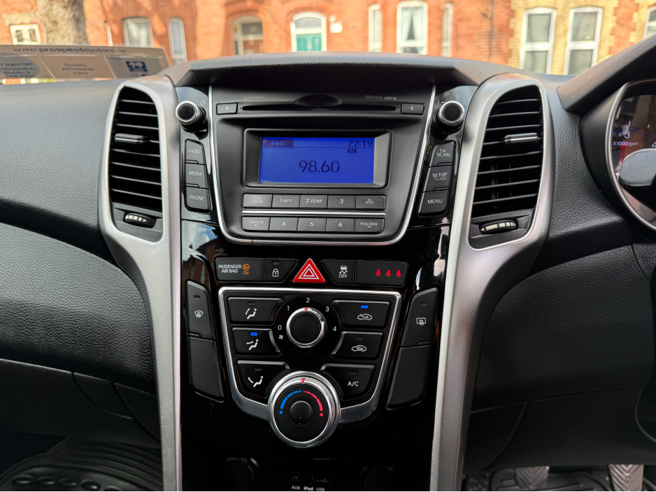 2012 Hyundai i30 1.4d Elite Plus, New Nct 02/2027, Bluetooth, Cruise Control, 5 Door, Alloys, A/C, Service & Warranty Included, SIMI Dealer, €5,750