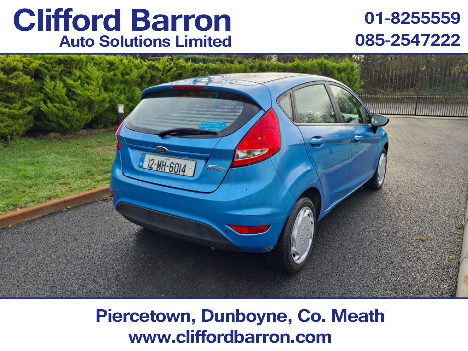 2012 Ford Fiesta 1.4 EDGE 95 5DR 95BHP €6,789