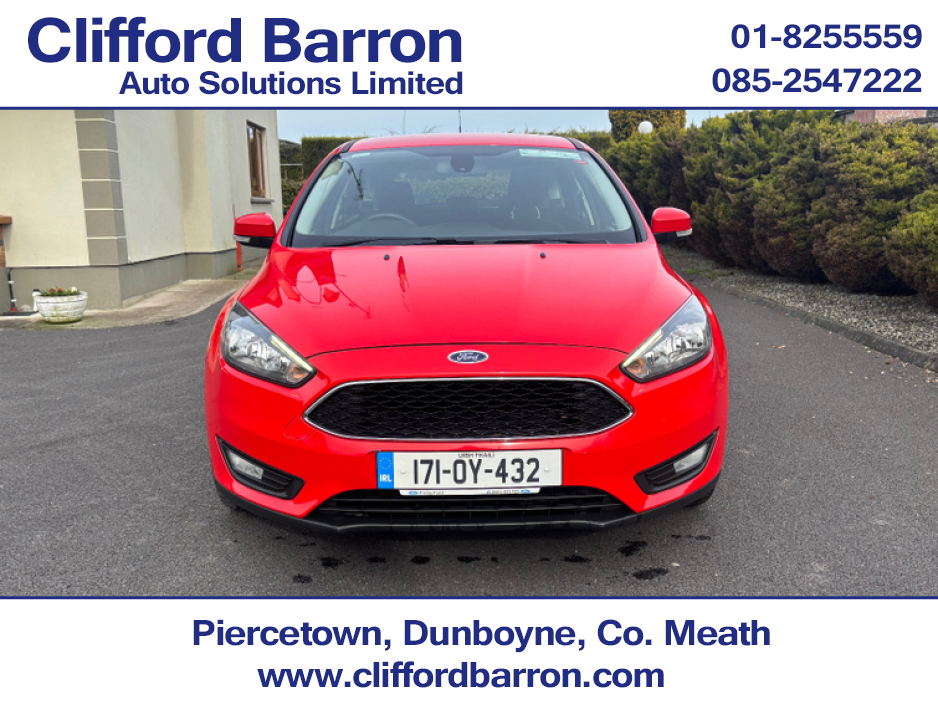 2017 Ford Focus 5DR 1.5 TD 95PS 6SPEED 4DR €14,950