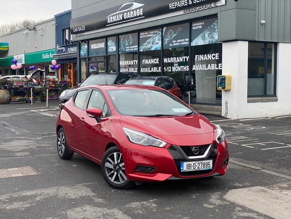 2018 Nissan Micra 1.0 SV 4DR €9,950