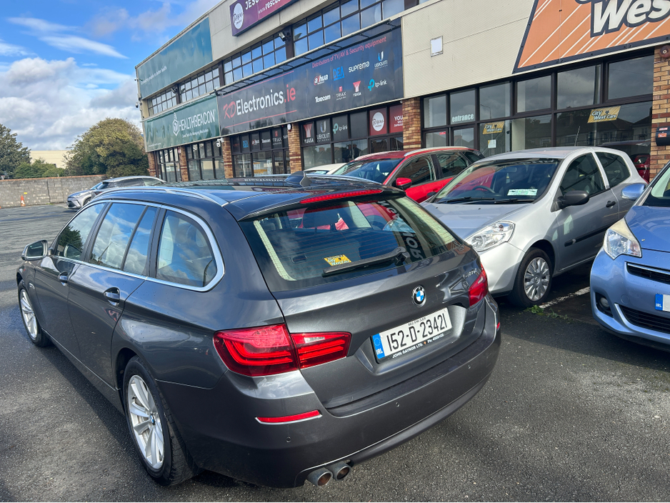 2015 BMW 5 Series 520  AUTOMATIC////TINY MLS///UNMARKED BEIGE DAKOTA LEATHER///IRISH CAR//FULL HISTORY///NCT 2026///LOW TAX JUST 200E €13,950