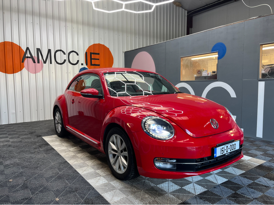 2015 Volkswagen Beetle €11950! 2015 VOLKSWAGEN BEETLE DESIGN LEATHER PACKAGE 1.2 AUTOMATIC / HEATED SEATS / PADDLE SHIFTERS €11,950