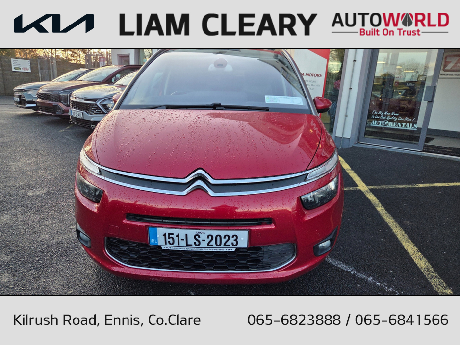2015 Citroen Grand C4 Picasso GRAND 1.6 BLUE HDI 1 120 EXCLUSIVE + 120BHP 5DR €9,250