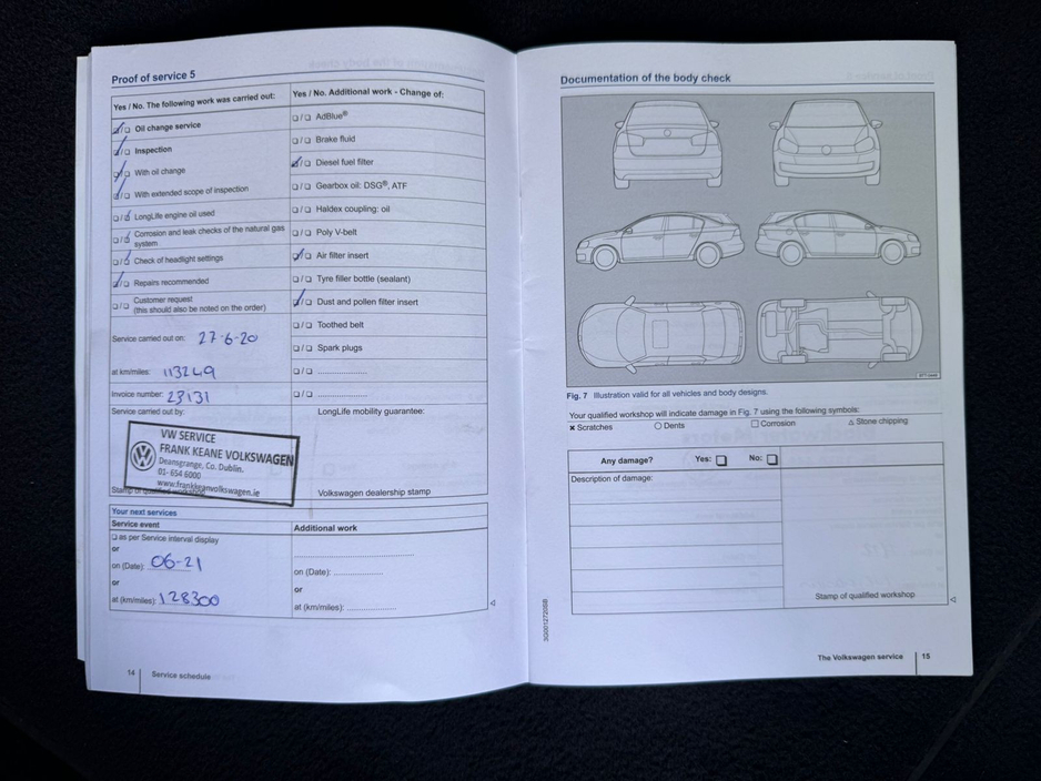 2015 Volkswagen Passat HIGHLINE 2.0 TDI 190HP 4DR €13,750