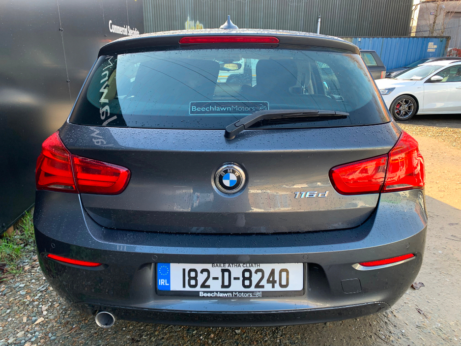 2018 BMW 1 Series 116D SE AUTOMATIC // GREAT CONDITION // FULL SERVICE HISTORY // LEATHER, SAT NAV AND PARKING SENSORS // €200 ROAD TAX //