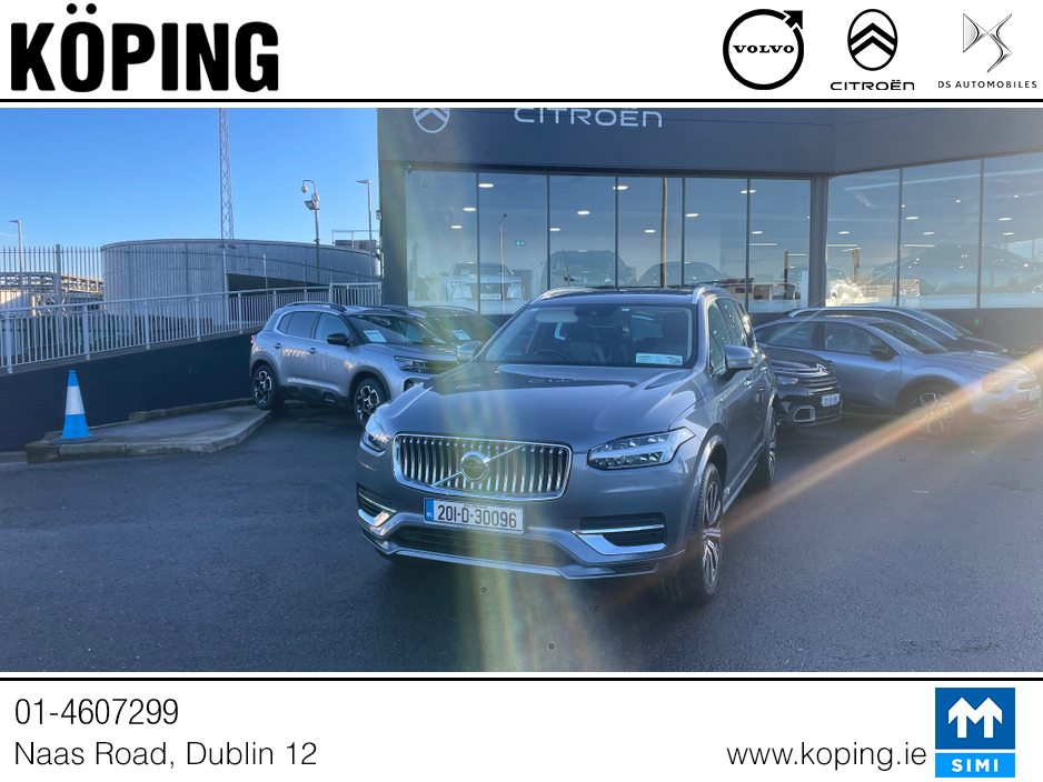 2020 Volvo XC90 2.0 T8 INSCRIPTION PHEV AWD // EXTREMELY LOW MILEAGE CAR // 87000 KMS ONLY €49,950