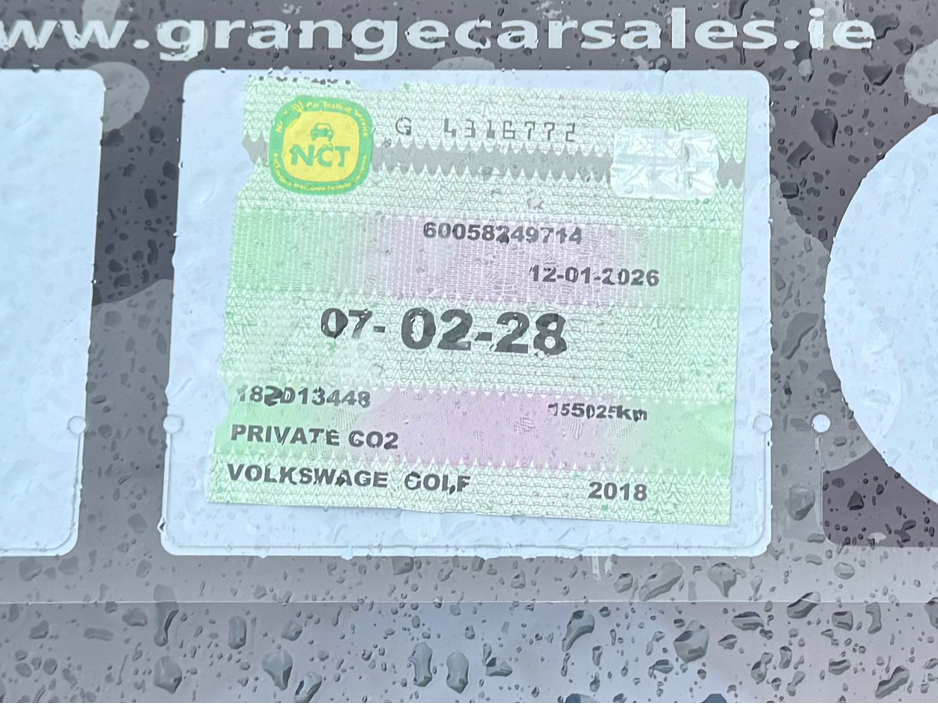 2018 Volkswagen Golf COMFORTLINE 1.6 TDI!!NEW NCT 28!! €13,850