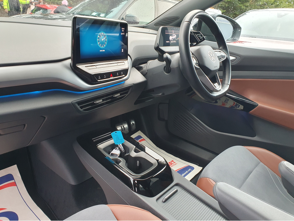 2021 Volkswagen ID.4 PRO PERFORMANCE FULLY ELECTRIC NCT 02/28 FINANCE AVAILABLE €90 PER WEEK HEATED STEERING WHEEL/ HEATED SEATS/ SAT NAV/ TOUCH SCREEN/ ANDROID AUTO/ APPLE CAR PLAY/ REVERSE CAMERA/ HISTORY CHECKED €19,900