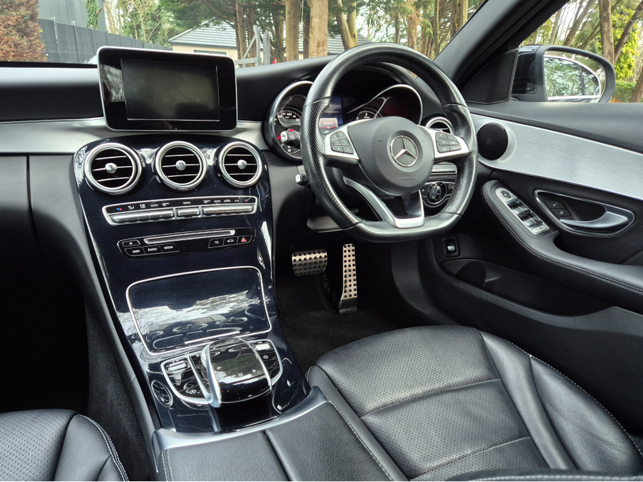 2017 Mercedes-Benz C Class C180d AMG LINE AUTO - Irish Car - Full Mercedes Service History - Two Keys - NCT - Low Mileage - 12 Month Warranty €22,950