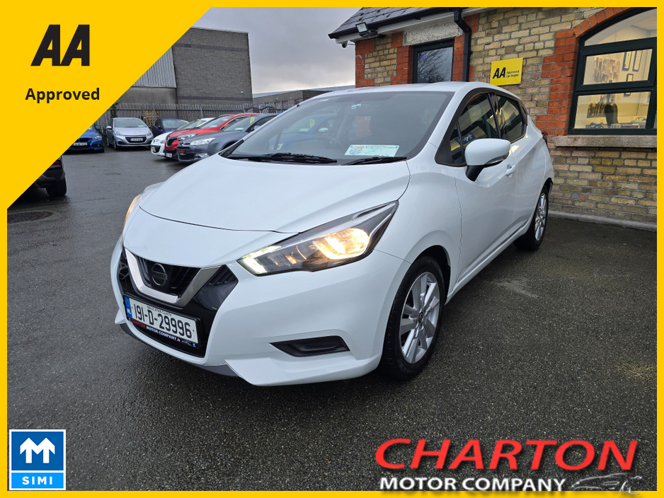 2019 Nissan Micra 1.0 SV 195 4DR €9,995
