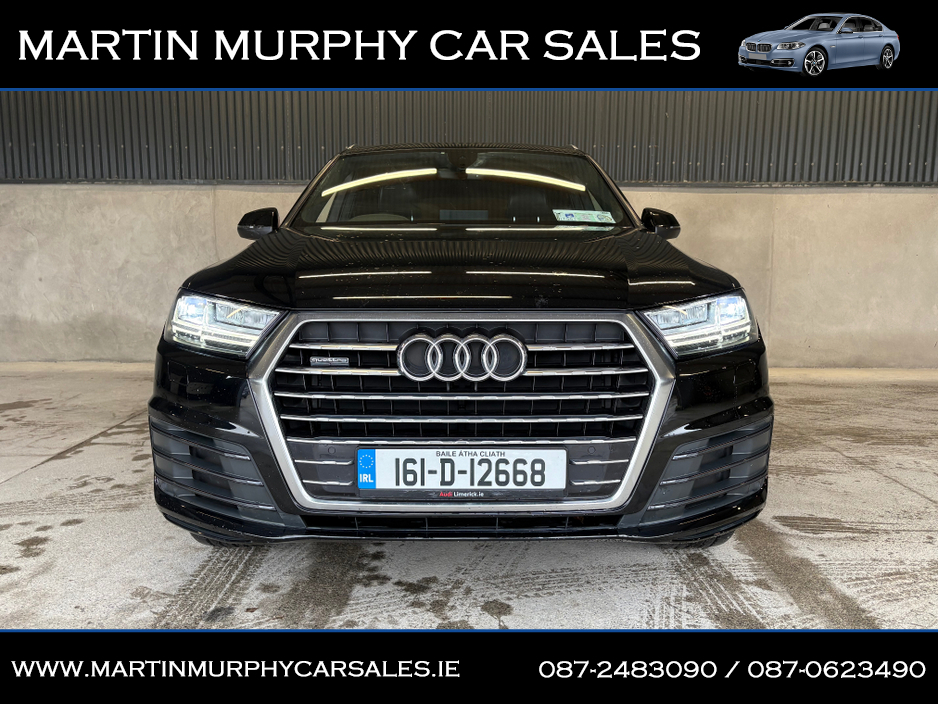 2016 Audi Q7 3.0 TDI 218 BHP S LINE LOW KMS €34,950