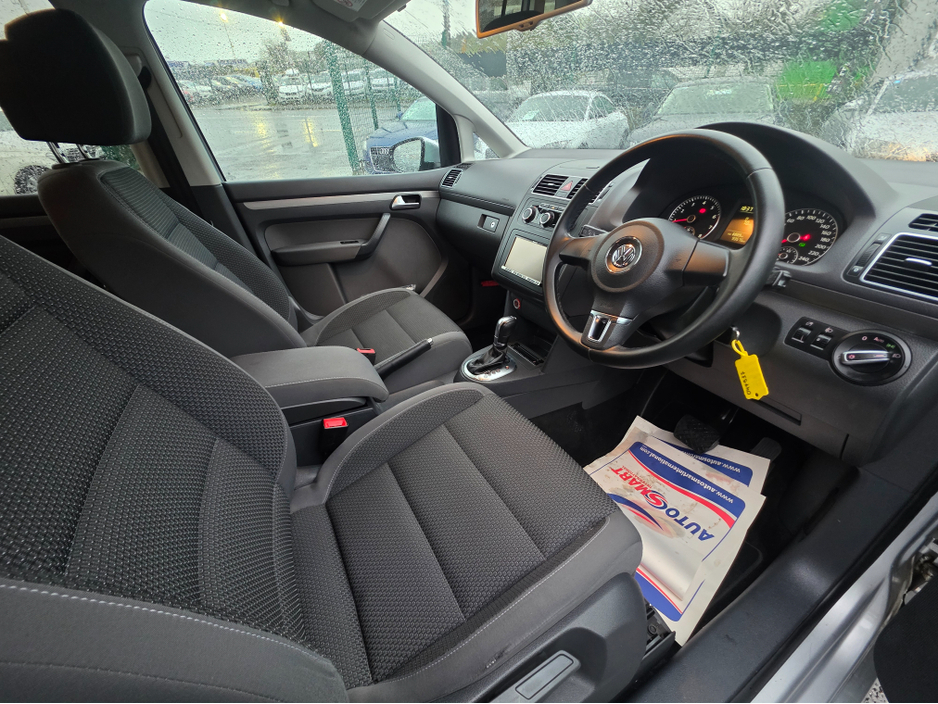 2013 Volkswagen Touran 7 SEATER FAMLY MPV 1.4 TSI AUTOMATIC - PRIVACY GLASS  - REV CAMERA - SIMI DEALER - SPECIALISING IN IMPORTS OF GERMAN AUTOMATIC HI SPEC CARS €9,950