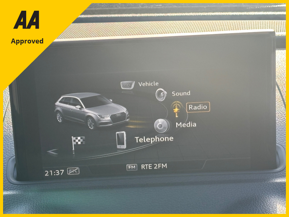 2017 Audi A3 Sportback 1.4TFSI SPORTBACK AUTO LOWS KMS FULLY LOADED WITH SPEC €17,950