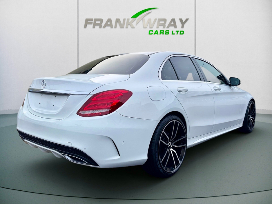 2015 Mercedes-Benz C Class C200 D AMG LINE 136 BHP **FULL LEATHER**REVERSE CAMERA**XENON LIGHTS**AS NEW**FSH** €17,950