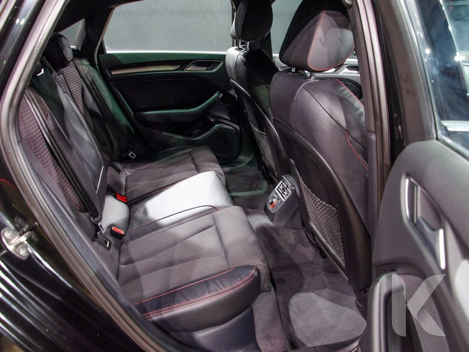 2016 Audi S3 BLACK HALF LEATHER UPHOLSTERY - FACTORY ALLOY WHEELS - FLAT BOTTOM STEERING WHEEL - REVERSE CAMERA €25,950