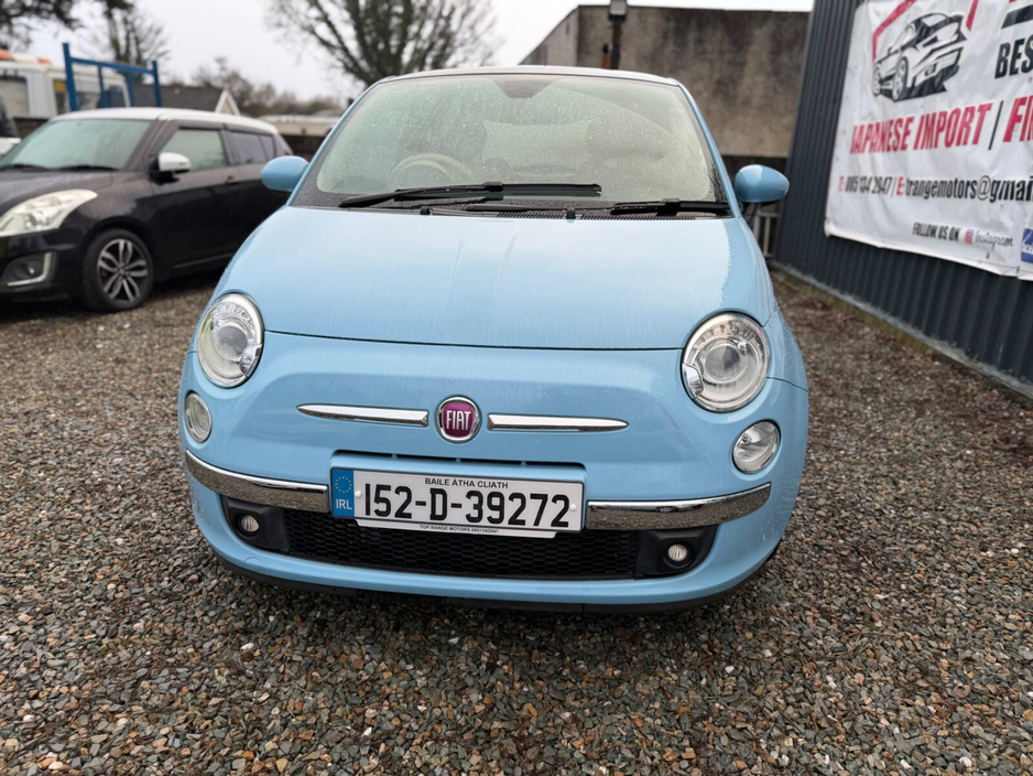 2015 Fiat 500 0.9 TwinAir Turbo 85hp Lounge €8,900