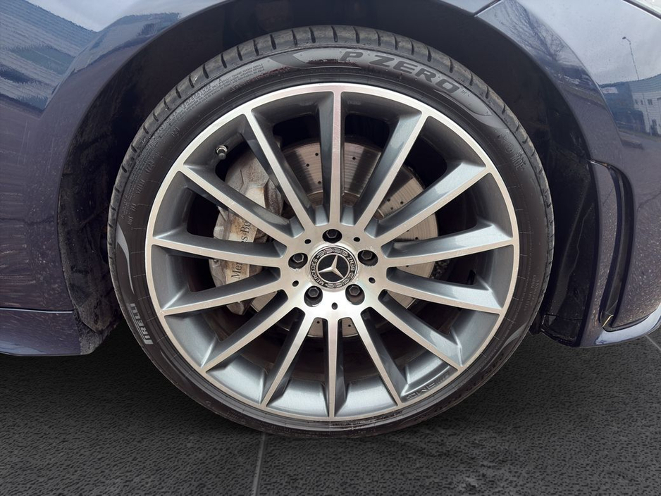 2019 Mercedes-Benz CLS Class "Blue beauty outside, white luxury inside — this CLS is pure class in motion" €38,888