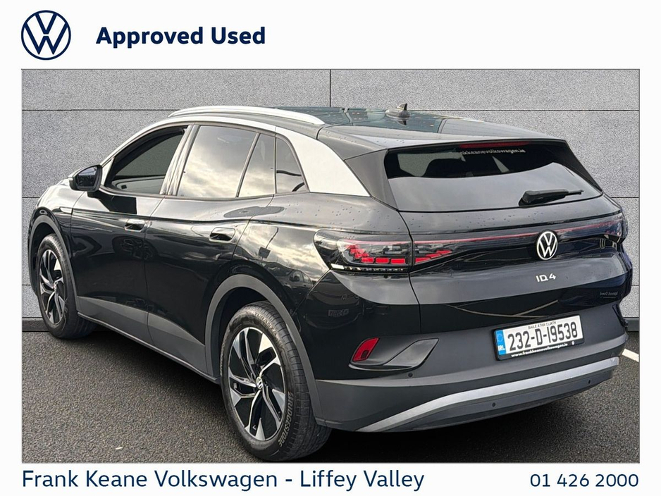 2023 Volkswagen ID.4 52KWH STYLE 148HP *PANORAMIC GLASS ROOF* *REAR VIEW CAMERA* *GRENADILLA BLACK METALLIC* *IQ HEADLIGHTS* *PCP FINANCE AVAILABLE* €27,495