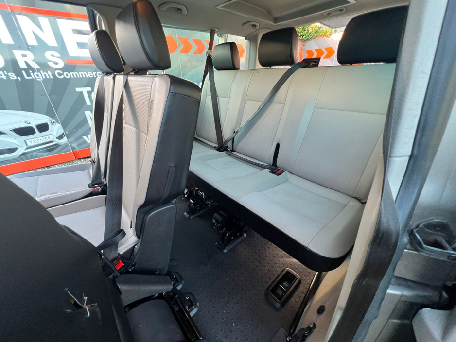 2016 Volkswagen Transporter Shuttle ==9 SEATER//FULL LEATHER//AUTO//NEW TEST== €18,950