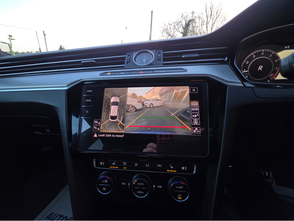 2019 Volkswagen Arteon 2.0 TSI R-LINE PANORAMIC SUNROOF 4MOTION 280BHP VIRTUALDASH FULL LEATHER HEATED ELECTRIC SEATS SAT NAV CARPLAY ANDROID AUTO BLIND SPORT PARKING SENSORS SELF PARKING ASSIST 360 CAMERA DYNAUDIO SOUND €31,500