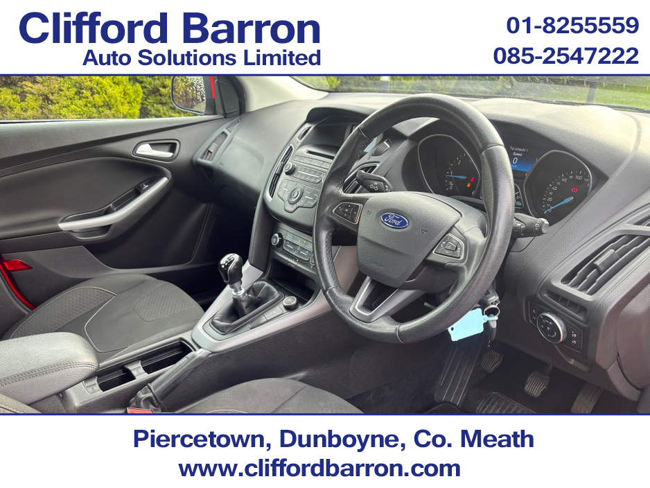 2017 Ford Focus 5DR 1.5 TD 95PS 6SPEED 4DR €14,950