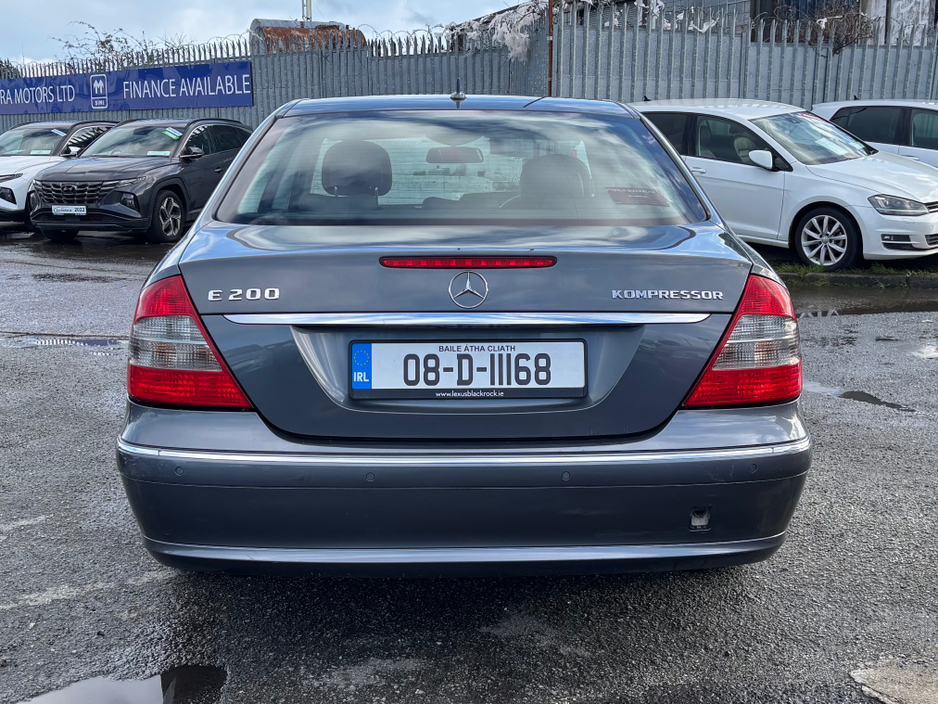 2008 Mercedes-Benz E Class E200 KOMPRESSOR €2,999