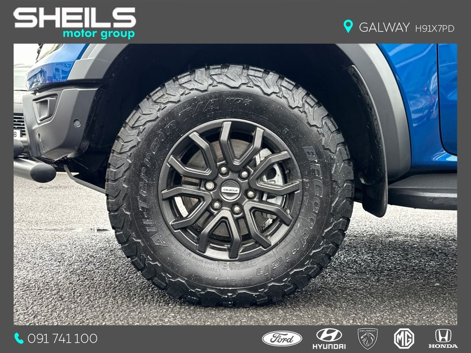 2025 Ford Ranger RAPTOR WITH RAPTOR PACK - LIGHTS & FRONT BAR €55,284