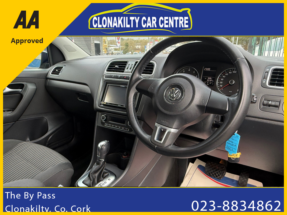 2013 Volkswagen Polo 131 navy] Vw Polo 1.2 Petrol Tsi Automatic €9,949