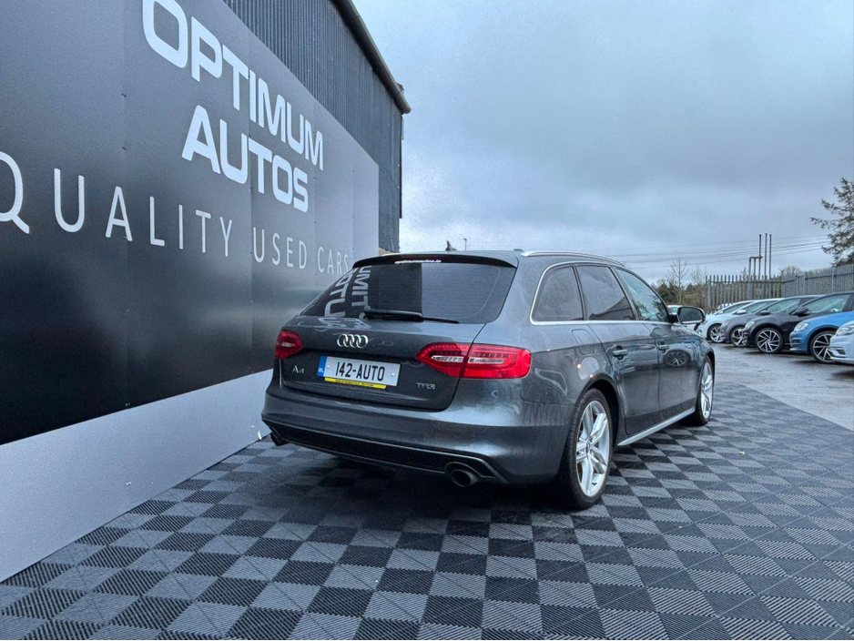 2014 Audi A4 Audi A4 2.0 TFSI S-line, 18"alloys, fully loaded with spec €13,900