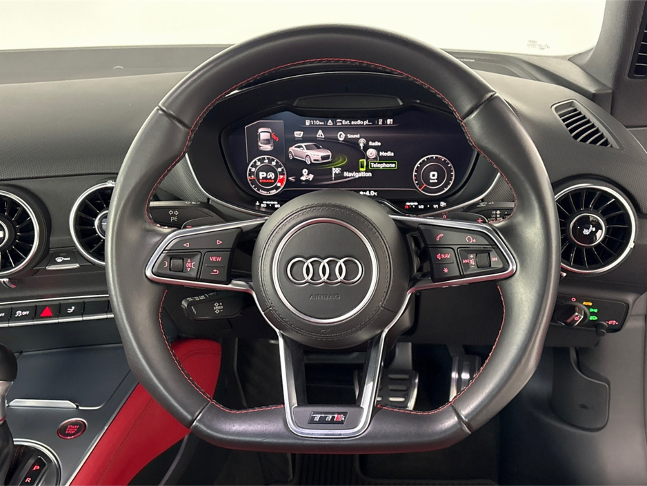 2016 Audi TTS 2.0 TFSI QUATTRO 310PS**BANG & OLUFSEN SPEAKERS**RED LEATHER INTERIOR**KEYLESS START**DRIVE MODES**PARKING SENSORS**19 INCH ALLOYS**MULTIFUNCTIONAL STEERING WHEEL**FINANCE AVAILABLE** €24,995