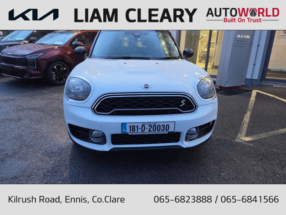 2018 MINI Countryman S E ALL4YU72 4DR AUTO ALL4 YU72 COOPER €19,995
