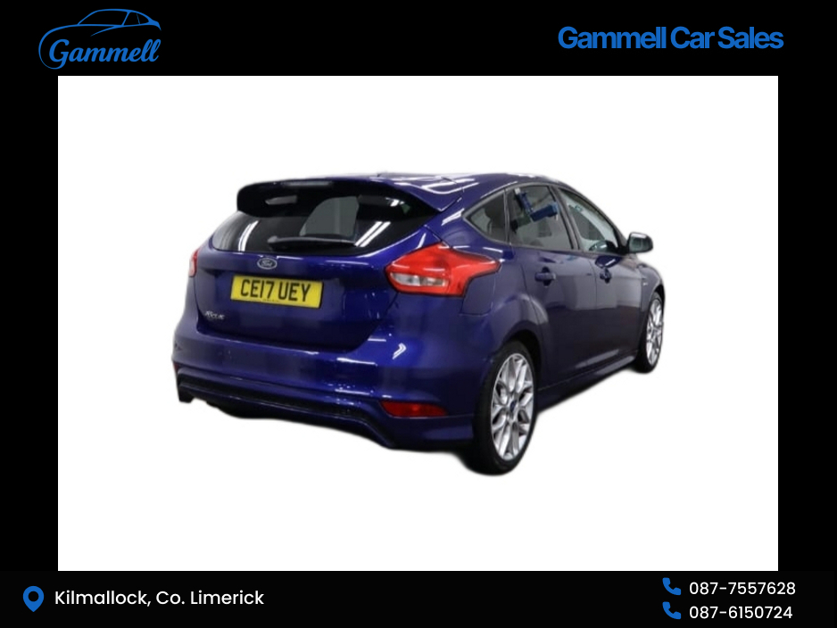 2017 Ford Focus LOW MILES ST-LINE TDCI €14,500