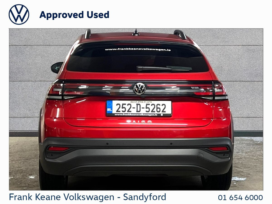 2025 Volkswagen Taigo *EDITION 75* 1.0 TSI 115HP Auto @Frank Keane Volkswagen South Dublin €29,995