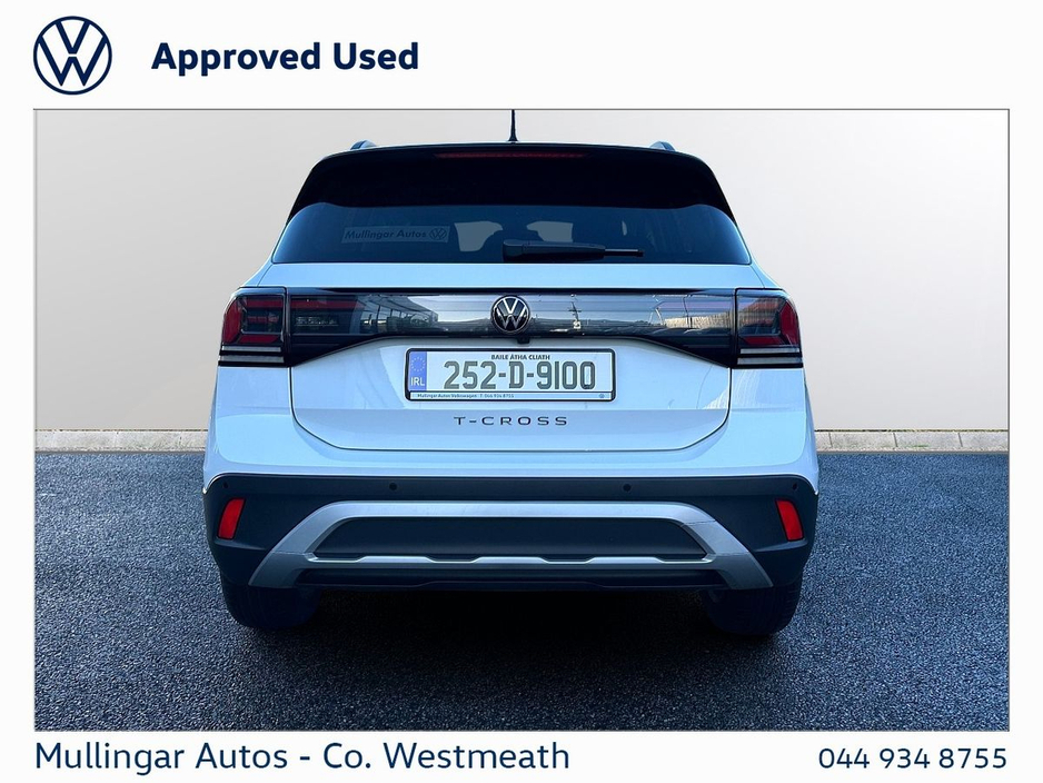 2025 Volkswagen T-Cross Ed75 Auto 1.0 TSI D7F 116HP €35,950