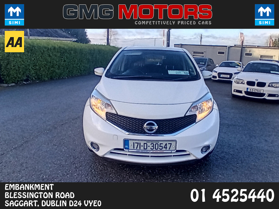 2017 Nissan Note 1.2 SV E6 4DR PET €8,950