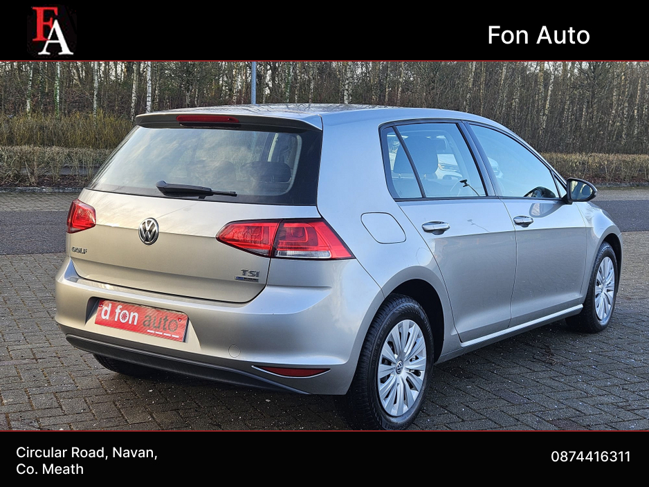 2013 Volkswagen Golf 1.2  PETROL  TSI TECH 5 DOOR HATCHBACK MODEL *HIGH SPEC *NEW NCT02/27 *SERVICED**WARRANTY  *CALL 0874416311 €8,450
