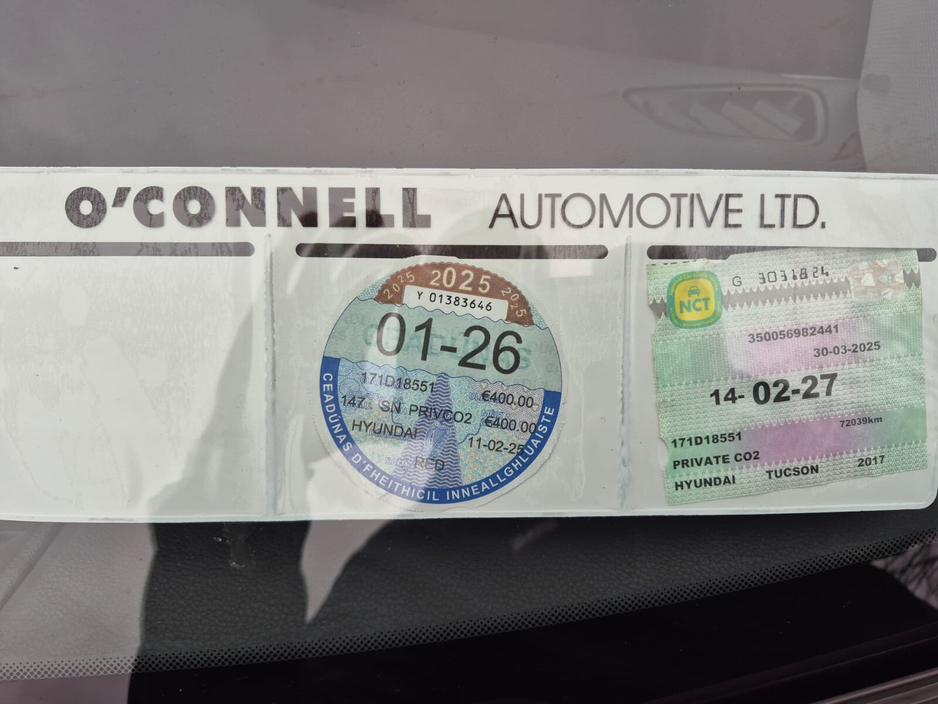 2017 Hyundai Tucson 1.6 Comfort €13,999