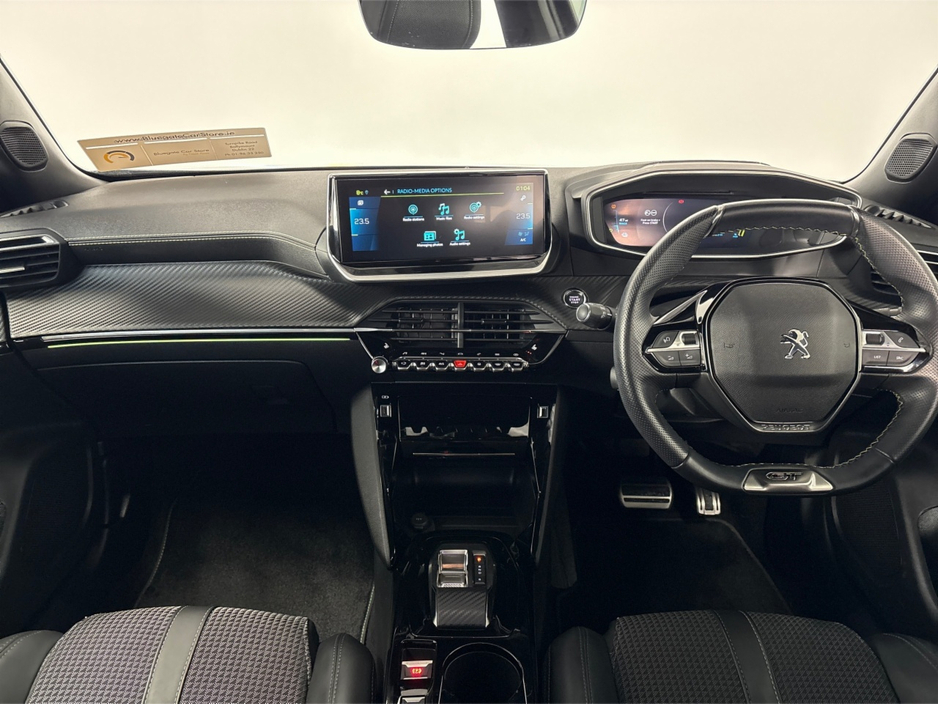 2023 Peugeot 2008 GT EV**DIGITAL DASH**MULTIFUNCTIONAL STEERING WHEEL**HALF LEATHER INTERIOR**FRONT HEATED SEATS**REVERSE CAMERA**PARKING SENSORS**TOUCH SCREEN MEDIA DISPLAY**BLUETOOTH**AMBIENT LIGHTING**17"ALLOYS** €19,995