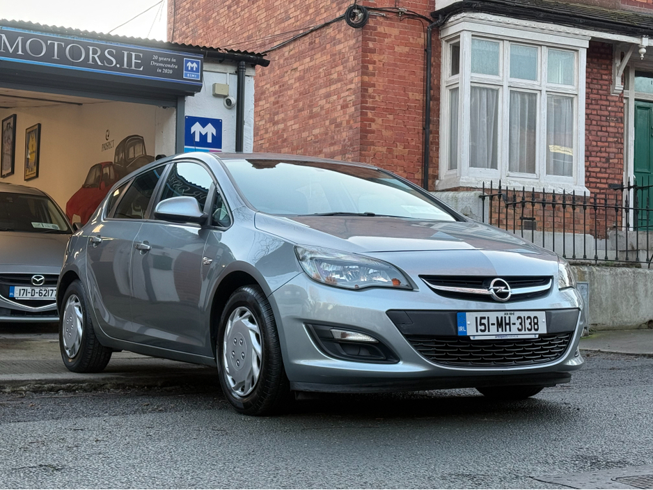 2015 Opel Astra 1.4 Petrol, 1 Owner Irish Car From New, New Nct 01/2027, 5 Door Hatchback, A/C, Service & Warranty Included, SIMI Dealer, €6,950